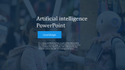 Modern Artificial Intelligence PPT Template and Google Slides